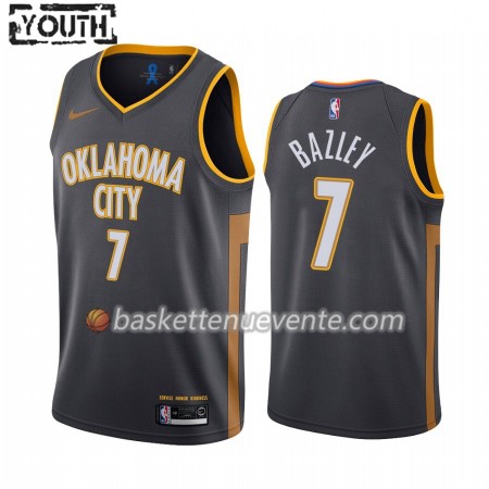 Maillot Basket Oklahoma City Thunder Darius Bazley 7 2019-20 Nike City Edition Swingman - Enfant